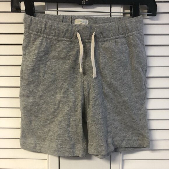 🆕 Crewcuts Size 7 Grey Heather Shorts - Picture 1 of 5